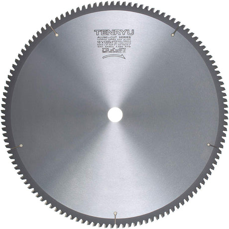 Tenryu AC-405120DN Alumi-Cut 16" 120T 1" Arbor Non-Ferrous Saw Blade