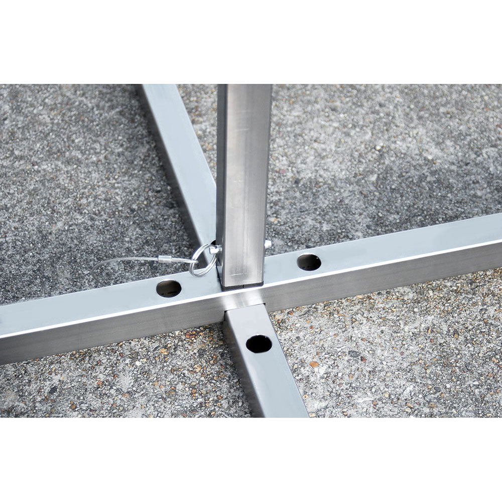 Roof Zone 65016 Ez-stor Warning Line System- 4 Leg (4 Stanchions And Flag) - 3