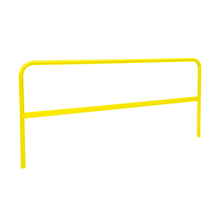 Roof Zone 70759 7.5' Powder Coated Guardrail, Yellow