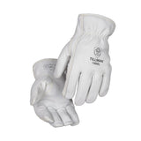 Tillman 1408-S A6 Cut Resistant Top Grain Cowhide Drivers Gloves with Para-Aramid Steel Liner, Small