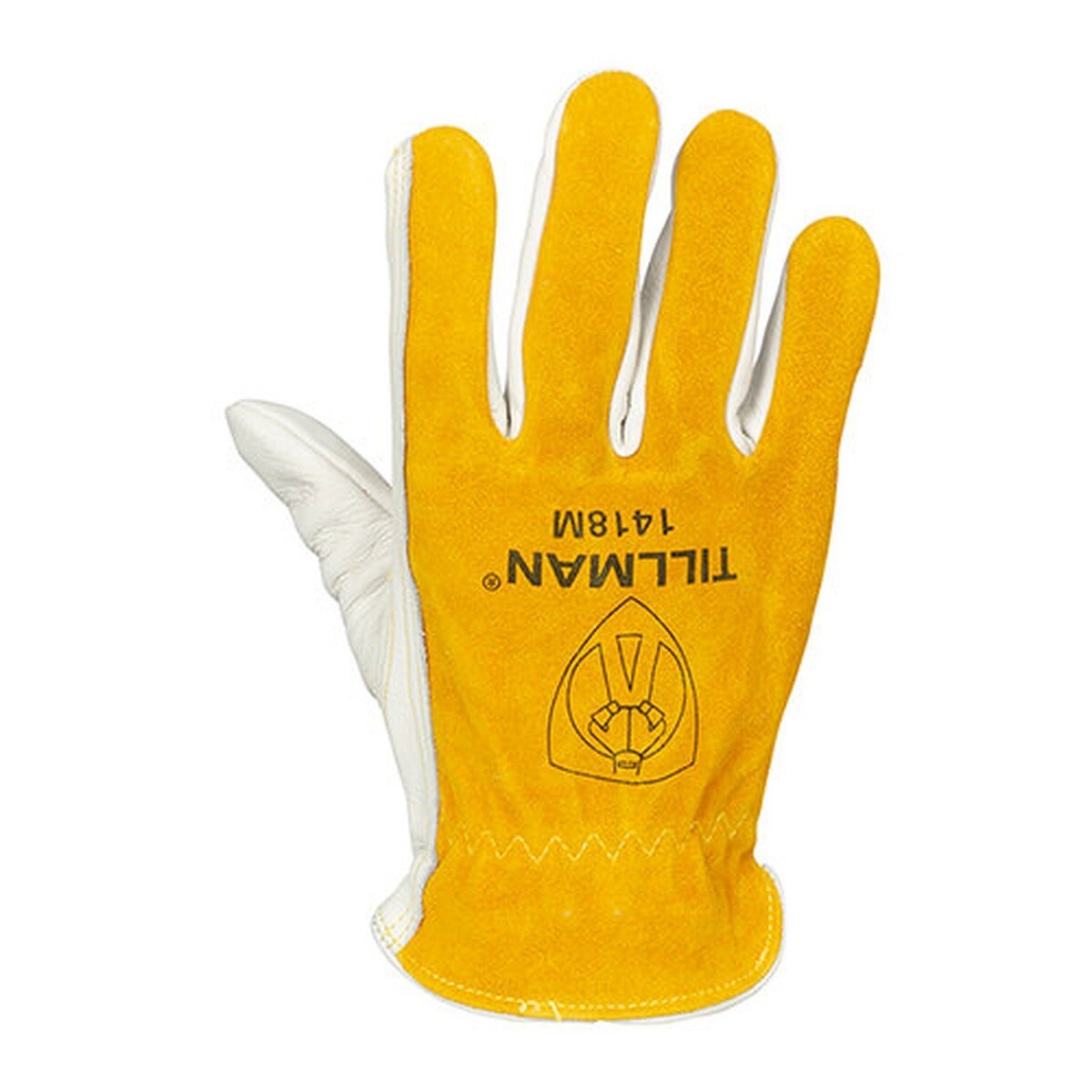 Tillman 1414-S Top Grain Split Cowhide Drivers Gloves Small - 3