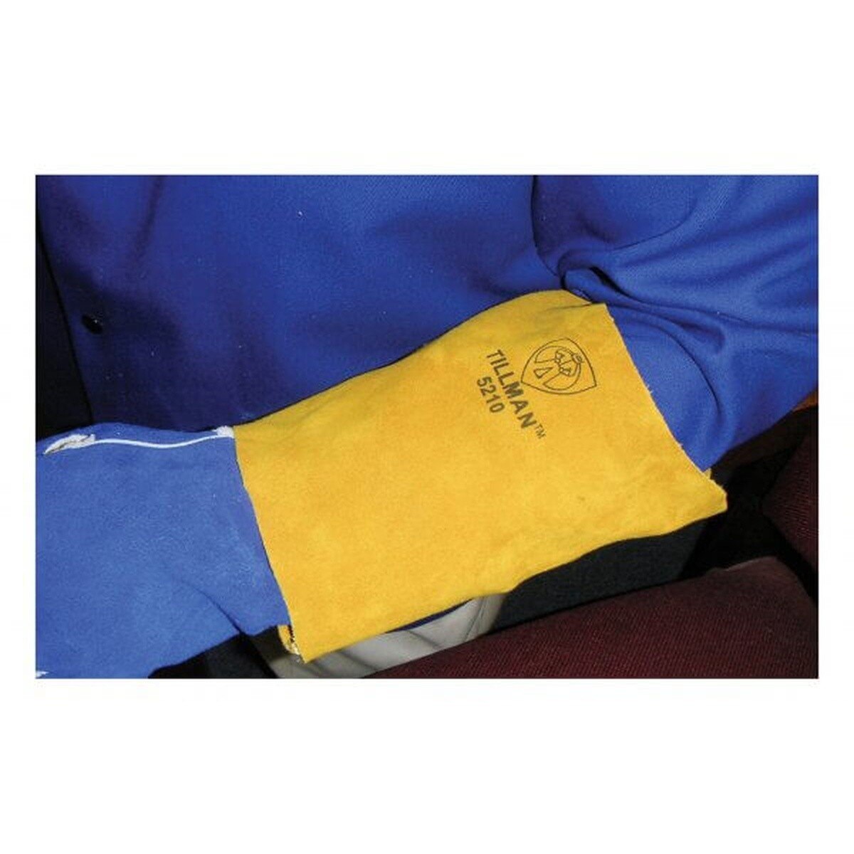 Tillman 5210SL 10" Leather Welding Left Arm Pad Sleeve - 2