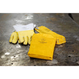 Tillman 5210SL 10" Leather Welding Left Arm Pad Sleeve - 3