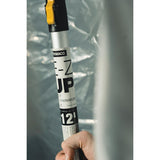 Trimaco 54732 12' Heavy Duty E Z Up Dust Containment Pole for Plastic Sheeting (2 Pack) - 3