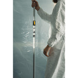 Trimaco 54732 12' Heavy Duty E Z Up Dust Containment Pole for Plastic Sheeting (2 Pack) - 4