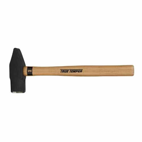 Union 20184400 True Temper 3 lb Cross Pein Sledge Hammer 16" Wood Handle