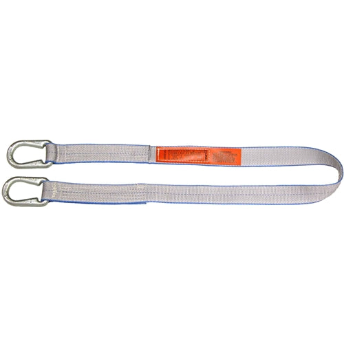 Lift All UU2804TX12 2-Ply Tuff-Edge Polyester Web Sling, 4"x12' Universal Link