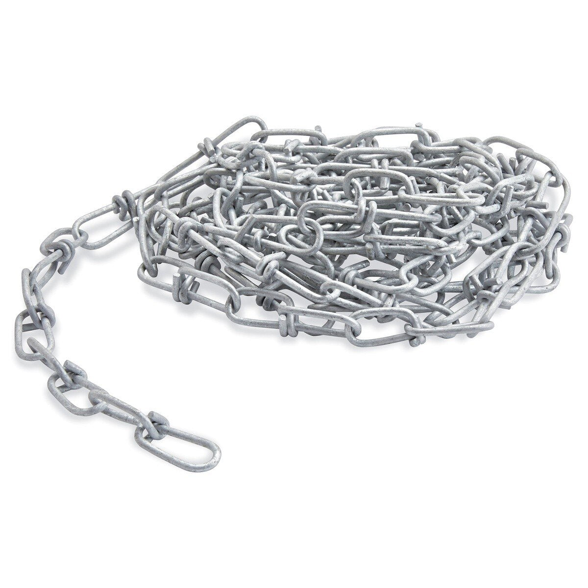 Uline H-546 15' Galvanized Steel Wheel Chock Chain
