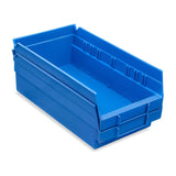 Uline S-16278BLU 11 x 12 x 6" Blue Plastic Shelf Bin - 2