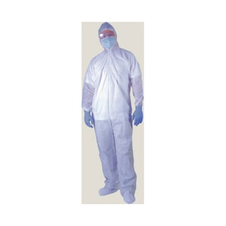 Ultra Clean Products APP0190-2X-W-ADP XX-Large Coverall with Elastic Wrist/Ankle, Hood & Booties