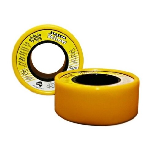 Unasco ATY004 Yellow Gas Thread Seal Tape