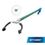 Unger 92134 36" Nifty Nabber Reacher Grabber Tool and Trash Picker - 2
