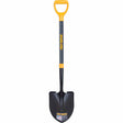 Union 2586100 True Temper Forged Round Point Shovel with Comfort Step and D-Grip On Fiberglass Handle