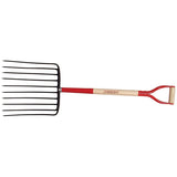 Union Tools 76125 10-oval tine Ensilage Fork, D-Grip - 2