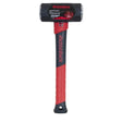Union Tools 3111800 8lb Double Face Engineer Sledge Hammer with 15" Fiberglass Handle