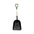 Union Tools 53117 Western Steel Scoop Shovel, 13-7/8" x 8-1/2" Blade, 27" Wood D-Handle