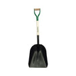 Union Tools 53117 Western Steel Scoop Shovel, 13-7/8" x 8-1/2" Blade, 27" Wood D-Handle