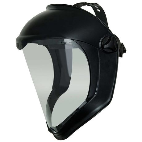 Uvex S8510 Bionic Black Matte Faceshied W/Headgear Hc/Af