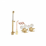Victor 0384-0807 Journeyman 450 Heavy Duty Oxy Fuel Cutting and Welding Outfit Kit for Acetylene - 2