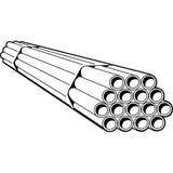 Viega 11510 (2803US) 1-1/4 in. Oxygen Barrier PEX Tubing Straight Length 20 ft (1 Each) - 2
