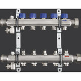 Viega 16404 (2879) Stainless Steel 6-Outlet Manifold with 1-1/4 in Union and 1 in FPT (1 Each) - 2