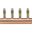 Viega 17222 (2834.8US) Type L Copper Manifold with 12 Outlets 1 1/2 in. Sweat Inlet x 3/4 in. PureFlow Press Outlets (1 Each)