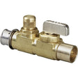 Viega 17265 (2834.7US) 3/4 in. Brass Shutoff Balancing Valve with Press Connection (1 Each)