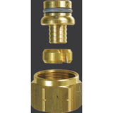Viega 19007 (1022SV) Bronze Compression Adapter for Barrier PEX to SVC Manifold (1 Each) - 2