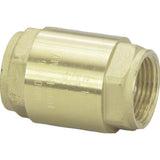 Viega 20203 (2873.4US) 1 in FPT Brass Spring Check Valve for Backflow Prevention (1 Pack)