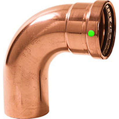 Viega 20638 (0916.1XL) 2 1/2 in Copper ProPress 90 Degree Street Elbow P x FTG (1 Pack)