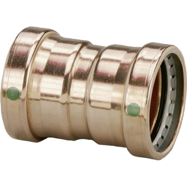 Viega 20733 (0915XL) ProPress Copper Press Coupling with Stop and EPDM Seal (1 Each)
