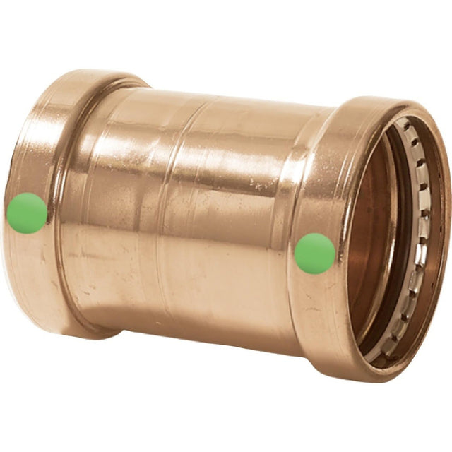 Viega 20753 (0915.5XL) ProPress No Stop Copper Press Coupling 4 in x 4 in (1 Each)