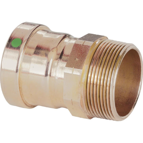 Viega 20823 (0911XL) 2 1/2 in Press x 2 1/2 in MPT Copper ProPress Adapter (1 Each)