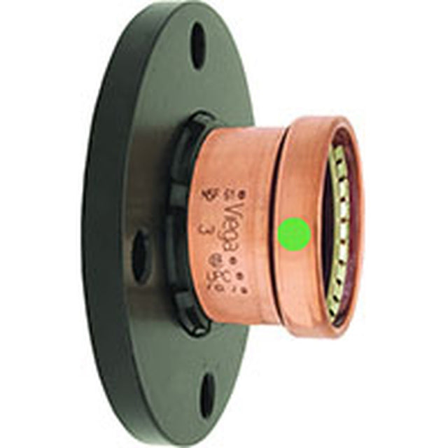 Viega 20863 (0959.5XL) ProPress 4 in Press x 8 Bolt Pattern Copper Adapter Flange with EPDM Seal Zero Lead (2 Piece)