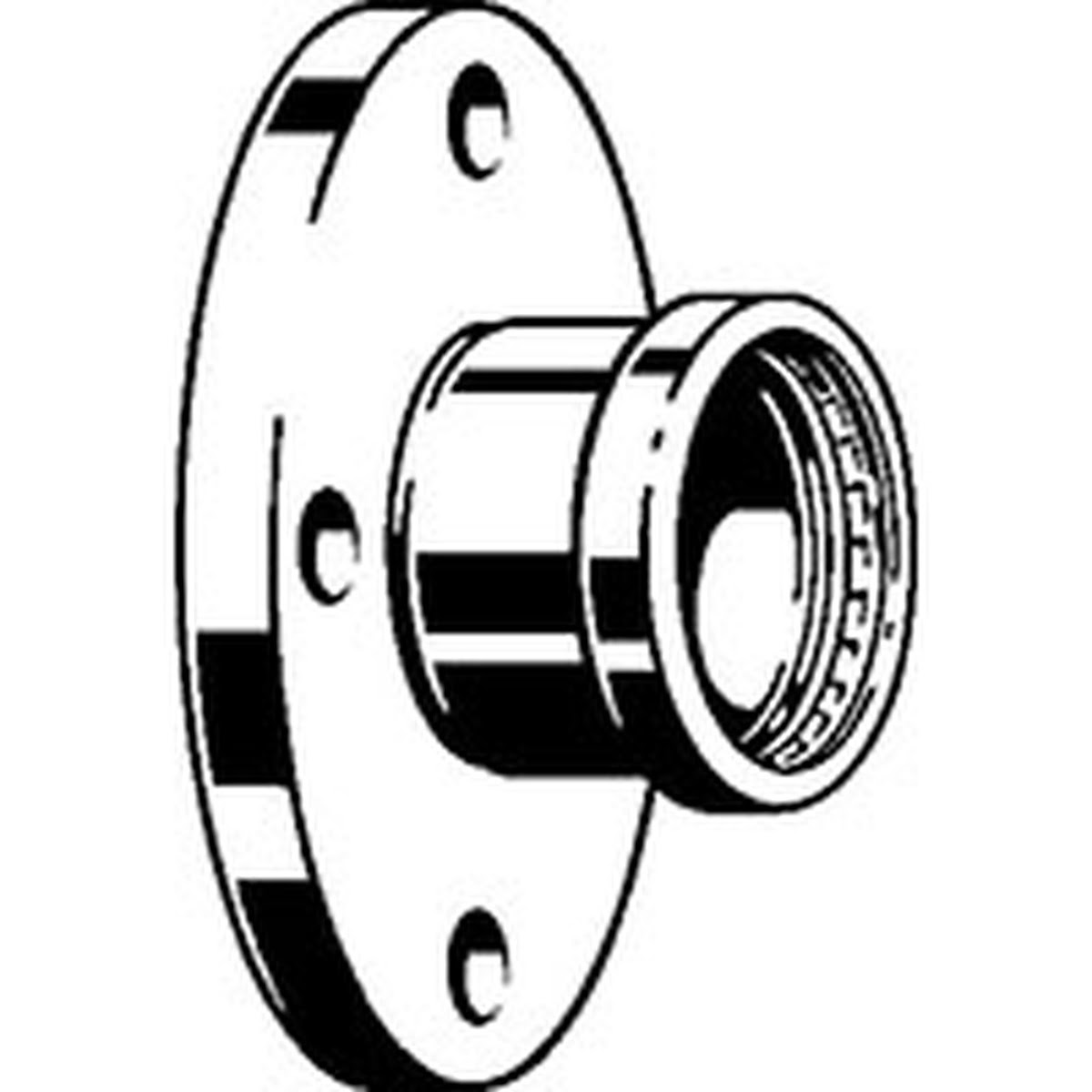 Viega 20863 (0959.5XL) ProPress 4 in Press x 8 Bolt Pattern Copper Adapter Flange with EPDM Seal Zero Lead (2 Piece) - 2