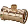Viega 20873 (0917.2XL) Copper ProPress Tee with Press Connection and 3/4 in FPT Branch (1 Each)