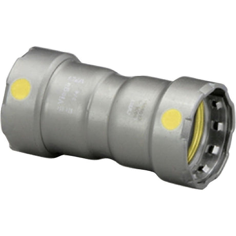 Viega 22009 (6615) MegaPressG 3/4 in. Press Coupling with Stop for Carbon Steel Pipe (1 Each)