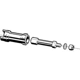 Viega 23453 (2973.96) ProPress Brass Stem Extension for Non Potable Ball Valves (1 Each) - 2