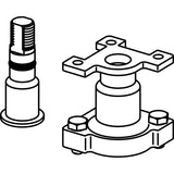 Viega 23610 (2972.12) MegaPress Lockable Stem Extension Stainless Steel (1 Each) - 2