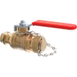 Viega 24090 (2973.3) ProPress 1/2 in Press x 3/4 in Hose Full Port Ball Valve (1 Each)