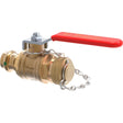 Viega 24095 (2973.3) ProPress 3/4 in Press x 3/4 in Hose Full Port Ball Valve