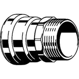Viega 25126 (6611) MegaPress G Press x Male Pipe Thread Adapter 2 in. x 2 in. (1 Each) - 2
