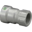 Viega 25615 (4812) MegaPress 1-1/2 in. Press x 1 in. FPT Carbon Steel Adapter (1 Each)