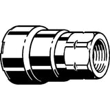 Viega 25615 (4812) MegaPress 1-1/2 in. Press x 1 in. FPT Carbon Steel Adapter (1 Each) - 2