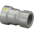 Viega 25641 (6612) MegaPressG Press x FPT Adapter 2 in. x 1-1/4 in. for Carbon Steel Pipe (1 Each)