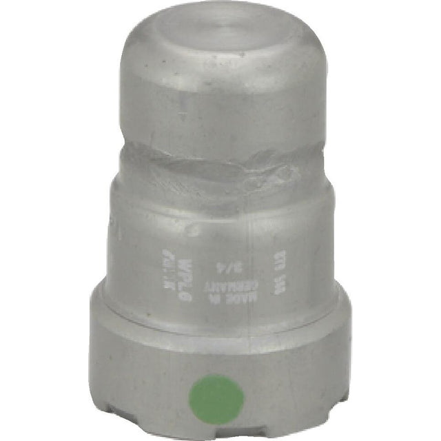 Viega 25755 (4856) MegaPress Carbon Steel Press Cap with Zinc Nickel Coating (1 Each)