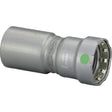 Viega 26045 (4815.1) MegaPress Reducer 2 in. IPS Female Thread x 1-1/2 in. Press Carbon Steel Zinc-Nickel Coated (Each)