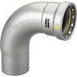 Viega 26051 (6616.1) MegaPressG 90 Degree Street Elbow 1/2 in. Press x 1/2 in. FTG IPS (1 Each)