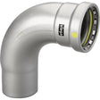 Viega 26056 (6616.1) MegaPressG 3/4 in. 90 Degree Press x Female Threaded Street Elbow