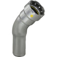 Viega 26121 (6626.1) MegaPressG 1-1/2 in 45 Degree Street Elbow Press Fitting (1 Pack)